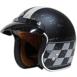 TORC Unisex-Adult Open-Face-Helmet-Style T50 Route
