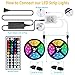 LED Strip Lights, 32.8 ft RGB Flexible Led Light Strip 600 LEDs, SMD 5050 Mood Lights, 44 Key IR Remote RGB Control for Indoor and Outdoor DIY Decoration,12V 5APower, IP65 Waterproof Dustproof
