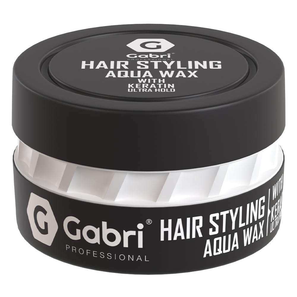 Gabri Hair Styling Wax 150ml | Hair Gel Wax | Edge Control | Maximum Control and Long Lasting | Men & Women Hair Wax | (Keratin Ultra Hold)