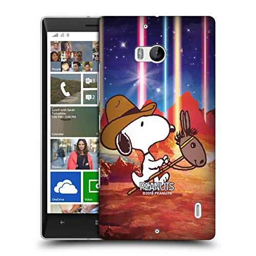 Official Peanuts Nebula Horse Riding Snoopy Space Cowboy Hard Back Case for Nokia Lumia Icon / 929/930