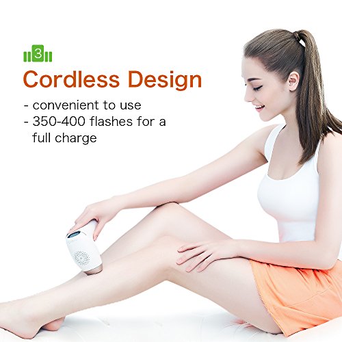 COSBEAUTY IPL Permanent Hair Removal System Joy Version, Face&Body Hair Removal Device, Hair Removal for Women and Men, 300.000 Flashes
