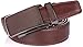 Marino Avenue Men’s Genuine Leather Ratchet Dress Belt with Linxx Buckle - Gift Box (Basketweave - Brown, Adjustable from 28