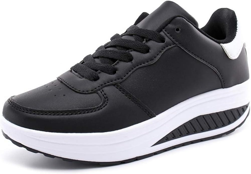 Women Platform Sneakers Casual Sports Shoes Running Workout Fitness