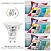 SHINE HAI GU10 LED Bulbs 40W Halogen Equivalent, 3.5W, 120V, 5000K Daylight White Non-Dimmable LED Spotlight MR16 GU10 Base, 6-Pack