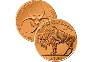 Jig Pro Shop Zombucks Series 1 oz .999 Pure Copper Medallion