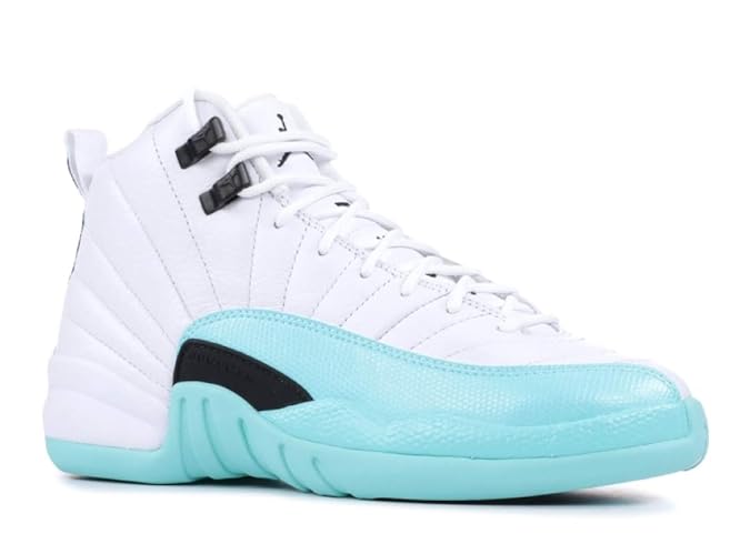 jordan 12 aqua and black