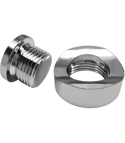 Amazon.com: Stainless Bung Saddle Type - M18x1.5mm Thread Pitch