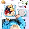 GET-FRESH-Kids-Bamboo-Dinner-Set--5-Piece-Bamboo-Childrens-Dinner-Set-with-Bamboo-Kids-Plate-Bowl-Cup-Spoon-and-Fork--Cute-Koala-Bamboo-Kids-Dinnerware-Set-with-5-Bamboo-Fibre-Baby-Tableware-Dishes GET FRESH Kids Bamboo Dinner Set – 5 Piece Bamboo Childrens Dinner Set with Bamboo Kids Plate Bowl Cup Spoon and Fork – Cute Koala Bamboo Kids Dinnerware Set with 5 Bamboo Fibre Baby Tableware Dishes