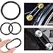 Rubber Bands O Rings - Universal Bumper Fender Quick Release O Rings Fasteners Gaskets Grommets, Pack of 4