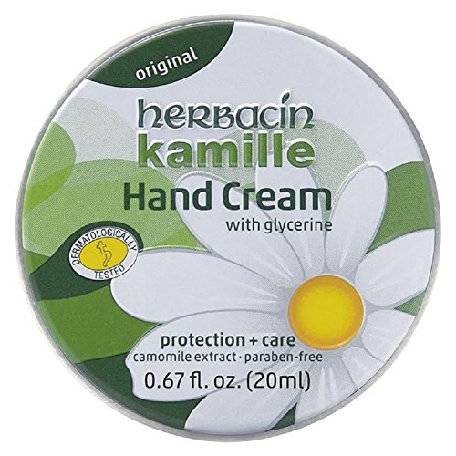Herbacin Kamille Hand Cream Tin, 0.67 Ounce