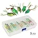 YOGAYET Soft Frogs Topwater Fishing Lures Crankbait Hooks Bass Bait Tackle