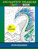 Enchanted Dragons Coloring Book by 