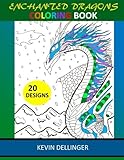 Enchanted Dragons Coloring Book by Kevin Dellinger