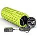 Vibrating Foam Massage Roller - Rechargeable Electric Exercise and Fitness Roller for Core Muscle & Deep Tissues Sports Therapy - Trigger Point Rumble Massager Releases Back Tension, Stiffness & Pain