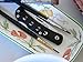 Valtev Small Folding Pocket Knife, Curved Black Anodized Aluminium Handle, Quality Stainless Steel lockback Blade, Sturdy Nylon Pouch