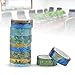 Knaid Van Gogh Inspired Washi Tape Set of 8 Rolls + 90 pcs Planner Stickers, Van Gogh's Paintings Series Bundle for Arts, DIY Crafts, Gift Wrapping, Scrapbook, Journals, and Daily Planners