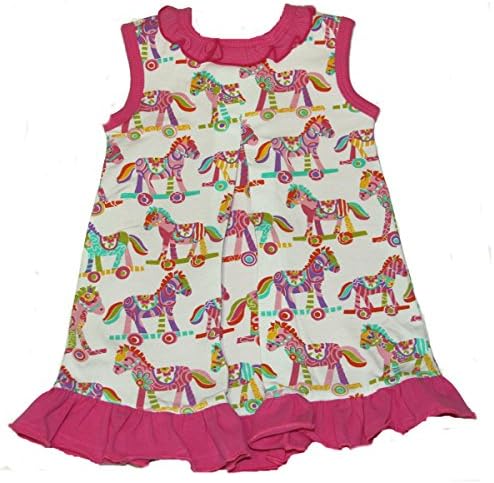 Maison Chic Baby-girls Paisley Onesie Dress