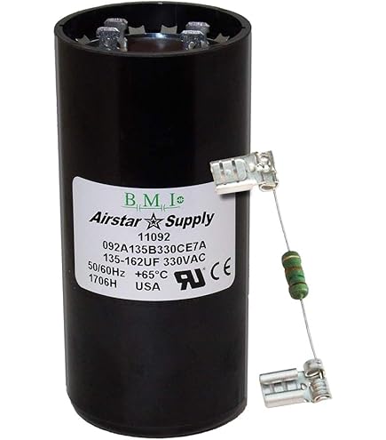 135-162 uF x 330 VAC - BMI Start Capacitor # 092A135B330CE7A