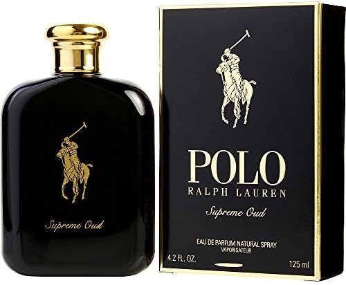 POLO SUPREME OUD by Ralph Lauren EAU DE PARFUM SPRAY 4.2 OZ for MEN ---(Package Of 3)