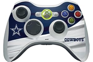 Skinit Decal Gaming Skin Compatible with Xbox 360 Wireless Controller - Officially Licensed NFL Dallas Cowboys Design
