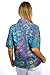 Artisan Outfitters Women's Catalina Island Batik Cotton Hawaiian Shirt