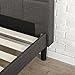 Zinus Lottie Upholstered Platform Grey Bed Frame with Footboard | FSPBF-F Model | Full