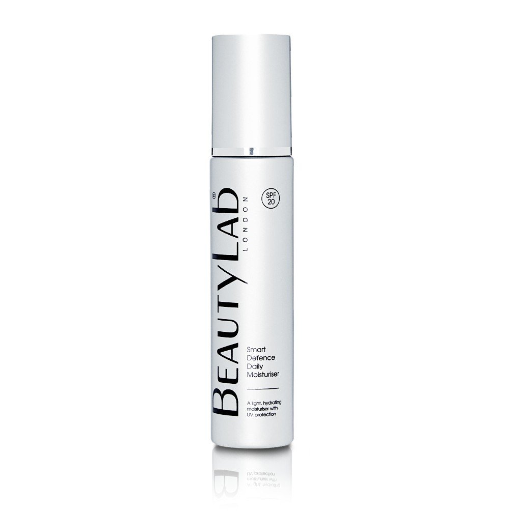 BEAUTYLAB Smart Defence Daily Moisturiser, Anti Aging Face Cream with Hyaluronic Acid, SPF20, 50ml