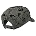 Flower Jeep Style Army Cap - Black OSFM