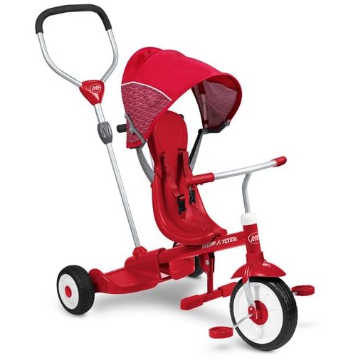 Radio Flyer Ride & Stand Stroll 'N Trike - Kids Toy - Children's Push/pedal Ride-ons - Indoor/outdoor Toys - High-back Seat - Secure 3-point Harness - 1 Year Product Warranty - Image 8