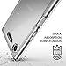 Ringke Fusion Compatible with Sony Xperia XZ1 Case Crystal Clear Minimalist Transparent PC Back TPU Bumper Drop Protection Scratch Resistant Natural Shape Protective Cover - Clear