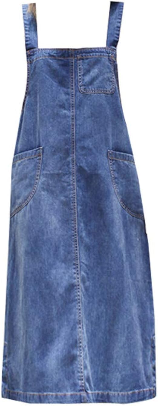 plus size denim jumper skirt