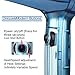 Babyltrl 1875W Hair Dryer, Negative Ions Professional Salon Hair Blow Dryer with LED Temperature Display, AC Motor Low Noise Hairdryer with 2 Concentrator Nozzle Attachments