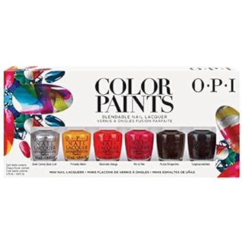OPI Nail Polish Mini Kit Color Paints, 1er Pack (1 x 15 ml)