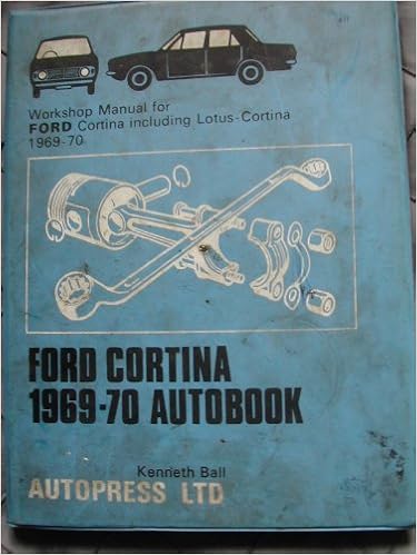 Ford Cortina 1969-70 autobook: Workshop manual for the Ford ...