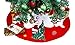Lexi Home Christmas Tree Skirts Red th Santa