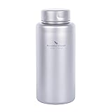 iBasingo 1000ml/33.8 oz Titanium Water Bottle with