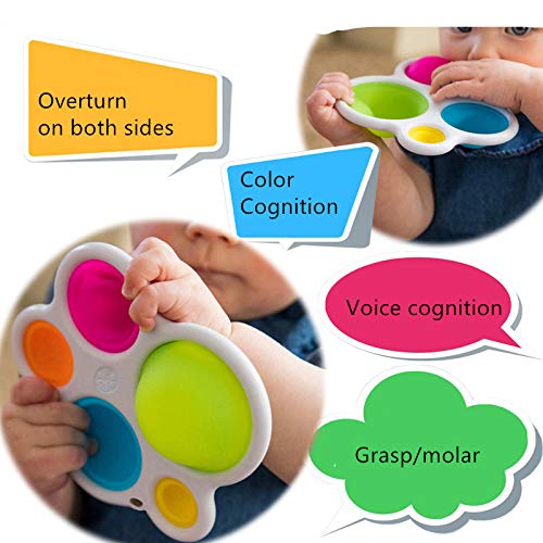 Fidget Sensory Toy, Push and pop, Colorful for Kids, Durable, use