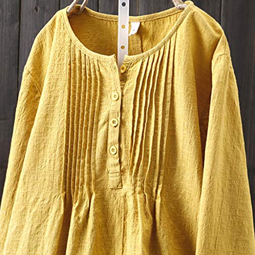 GOWOM Sexy Tops for Women Clothes for Women Kimonos for Women Womens Kimono Women Kimono Womens Kimonos Women Kimonos Womens Kimono White Kimono Cardigans for Women (Yellow,X-Large)