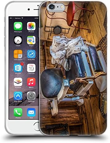 Official Celebrate Life Gallery The Barber's Chair Tools Soft Gel Case for Apple iPhone 6 Plus / 6s Plus