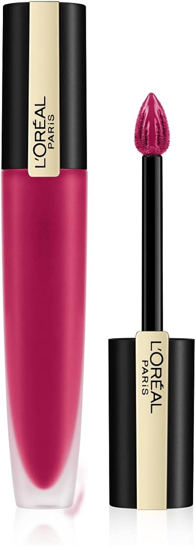 L'Oreal Rouge Signature Liquid Lipstick N.140 Desired 24H Matte/Metallic
