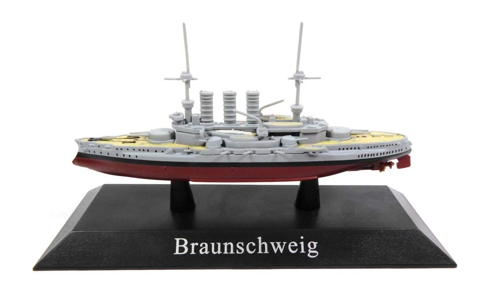 DeAgostini SMS Braunschweig 1902 Class Liner/Warship 1/1250 WS62