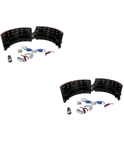 JPN 4311E Brake Shoe Box Kit – 2 Lined Shoes & Hardware Kit (Replaces BSK4311E)