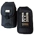 Reiko Black Rugged Heavy Duty Ballistic Nylon case with metal clip and belt loop for Kyocera DuraXT.