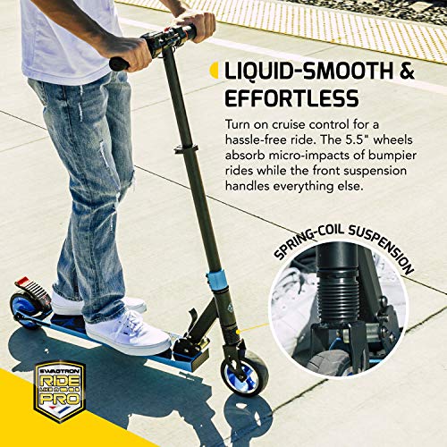 Swagtron SG8 Swagger 8 Lightweight Folding Electric Scooter for Kids & Teens with KicktoStart