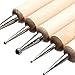 Ball Stylus Dotting Tools Set for Embossing Pattern Clay Pottery Ceramics Doll Sculpting Modeling