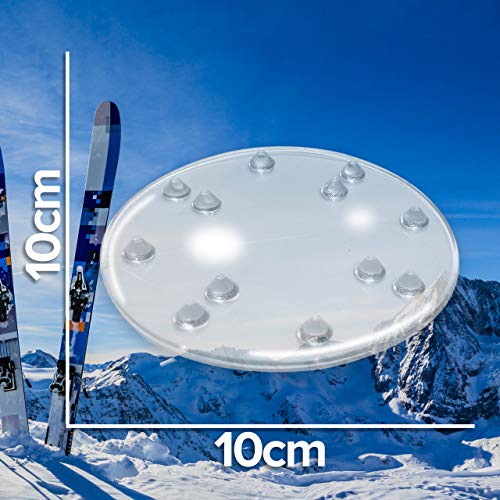 Frozen Lines Snowboard Stomp Pad I The AntiSlip, Clear Stomp Pad