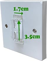 HowseHold 5 Pack Household Light Switch Guard Covers UK Fit view 2