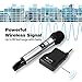 Fifine 20 Channel UHF Handheld Wireless Microphone For Church, Home Karaoke, Business Meetings. Easy To Set Up.(K035)