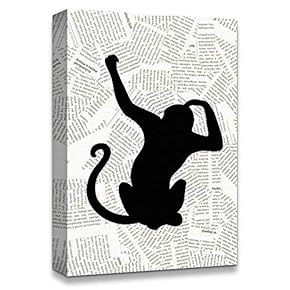 signwin Canvas Wall Art Animal On The Newspaper...