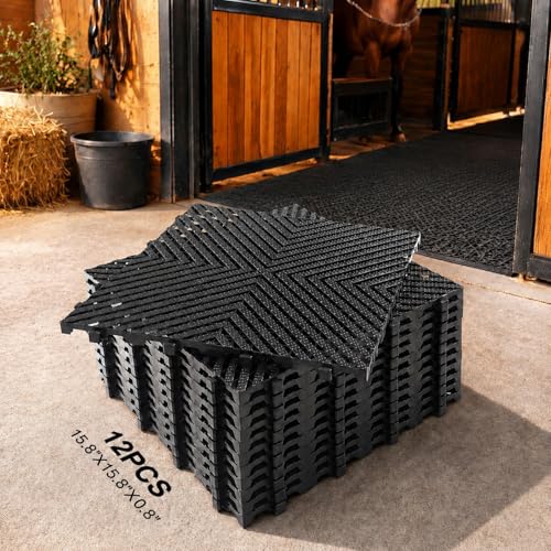 Innconee Plastic Drainage Stall Mat